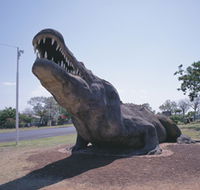 Crocodile Statue - Northern Rivers Accommodation