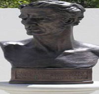 Adam Lindsay Gordon Bronze Bust - Northern Rivers Accommodation