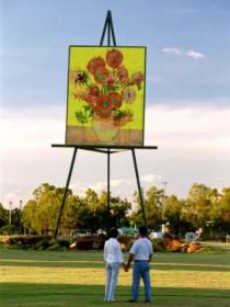 Van Gogh Sunflower Painting - Northern Rivers Accommodation 0