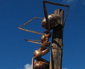 Augathella Meat Ant Park And Sculpture - Northern Rivers Accommodation 0