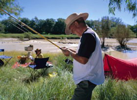Charleville - Bakers Bend Warrego River Fishing Spot - Northern Rivers Accommodation 3