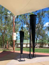 Charleville - Steiger Vortex Rainmaking Guns - Northern Rivers Accommodation 4
