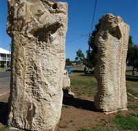 Fossilised Forrest Sculptures - Northern Rivers Accommodation