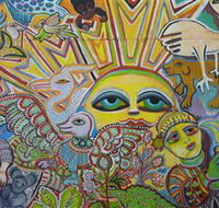 The Painting of Life by Mirka Mora - Northern Rivers Accommodation