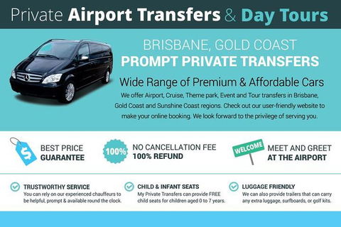 Brisbane Airport To Surfers Paradise- Private Airport Transfers - Northern Rivers Accommodation 1