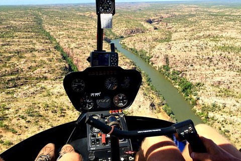 20-Minute Nitmiluk National Park Thirteen Gorges Helicopter Flight - Northern Rivers Accommodation 0