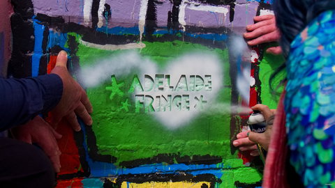 Adelaide Fringe Street Art Explosion - Northern Rivers Accommodation 0