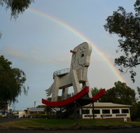 The Big Rocking Horse And The Toy Factory - Northern Rivers Accommodation