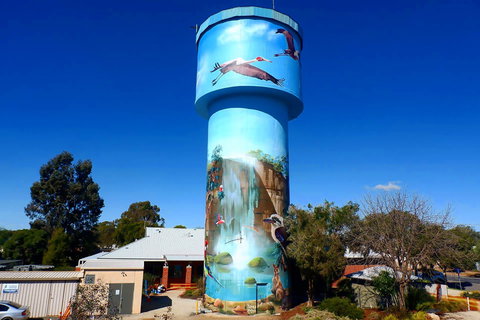 Lockhart Water Tower Mural - Northern Rivers Accommodation 0