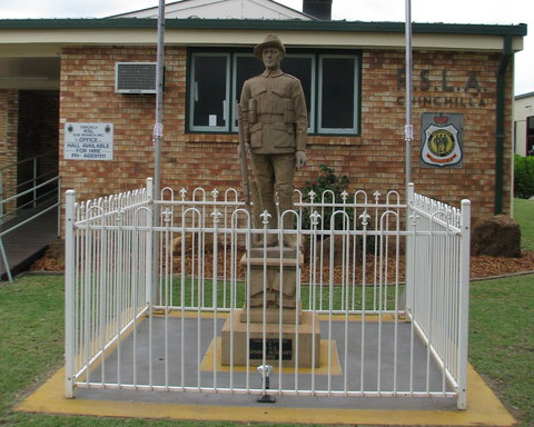 Soldier Statue Memorial, Chinchilla - Northern Rivers Accommodation 0