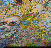 The Painting of Life by Mirka Mora - Northern Rivers Accommodation