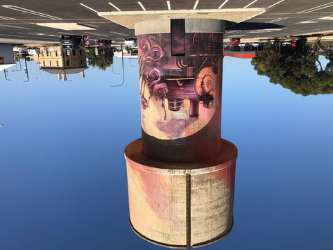 Kadina Water Tower Mural - Northern Rivers Accommodation 1