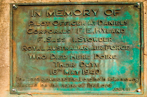 Avro Anson A4-4 Memorial - Northern Rivers Accommodation 1
