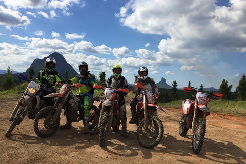 One Day Guided Dirt Bike Tour In The Magnificent Glasshouse Mountains Forests. - Northern Rivers Accommodation 1