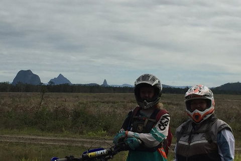 One Day Guided Dirt Bike Tour In The Magnificent Glasshouse Mountains Forests. - Northern Rivers Accommodation 5