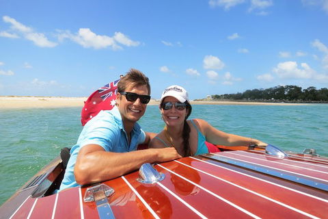 Noosa River Cruise For 2 People On A Classic Mahogany Speed Boat - 90 Min. - Northern Rivers Accommodation 13