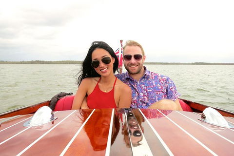 Noosa River Cruise For 2 People On A Classic Mahogany Speed Boat - 90 Min. - Northern Rivers Accommodation 20