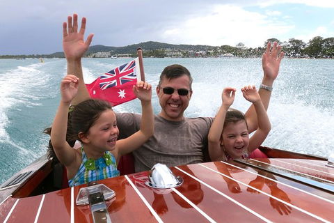 Noosa River Cruise For 2 People On A Classic Mahogany Speed Boat - 90 Min. - Northern Rivers Accommodation 5