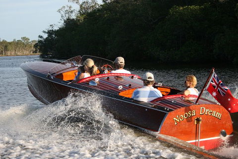 Noosa River Cruise For 2 People On A Classic Mahogany Speed Boat - 90 Min. - Northern Rivers Accommodation 14