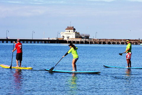 Private Stand-Up Paddle Board Lesson At St Kilda - Northern Rivers Accommodation 0