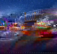 Vivid Sydney Dinner Cruise on Sydney Showboats