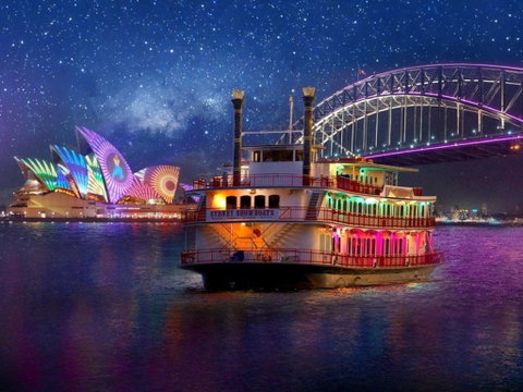Vivid Sydney Dinner Cruise On Sydney Showboats - Northern Rivers Accommodation 0