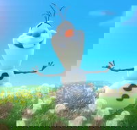 Meet Olaf from Frozen - Northern Rivers Accommodation