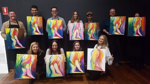 Paint And Sip Experience - Northern Rivers Accommodation 1