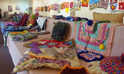 Dementia Fiddle Rug Exhibition - Northern Rivers Accommodation 0