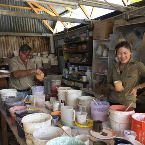 Introductory Pottery Glazing Class - Northern Rivers Accommodation 0