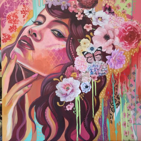 Mixed Media Art Class - Northern Rivers Accommodation 0