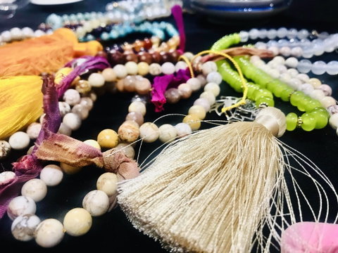 Online Live Streaming Class: Make Your Own Gemstone Mala - Northern Rivers Accommodation 0