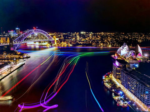 Vivid Sydney Dinner Cruise - Northern Rivers Accommodation 1