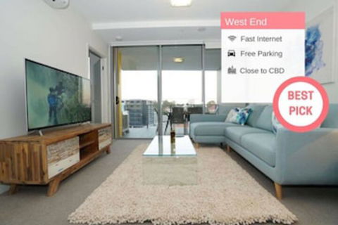 Westend 2 BED APT River Park Close To City UQ Qwe040 - Northern Rivers Accommodation 0