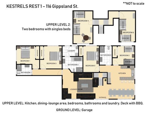 Kestrels Rest 1 / 116 Gippsland Street - Northern Rivers Accommodation 4