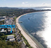 2 Shoal Towers 11 Shoal Bay Rd across the road to beautiful Shoal Bay Beach - Northern Rivers Accommodation