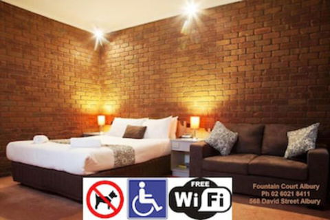 Fountain Court Motor Inn Albury - Northern Rivers Accommodation 0