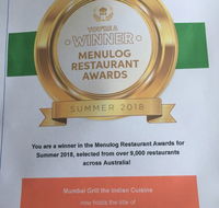 Mumbai The Indian Cuisine - Northern Rivers Accommodation