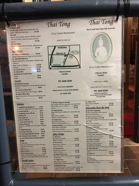 Thai Tong Restaurant - Northern Rivers Accommodation 2