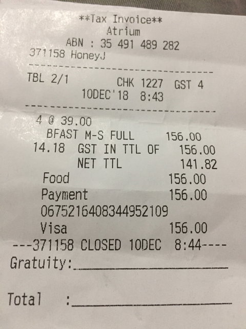 Atrium Restaurant - Northern Rivers Accommodation 2