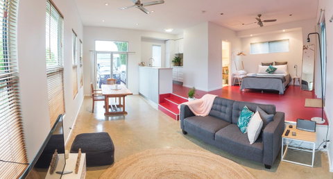 S T U D I O 22 Peaceful Retreat With Garden Views - Northern Rivers Accommodation 2