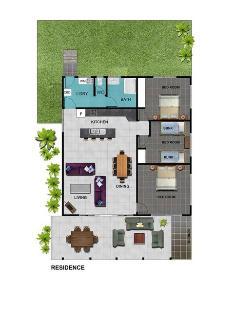 King Reef Beach House - Northern Rivers Accommodation 3