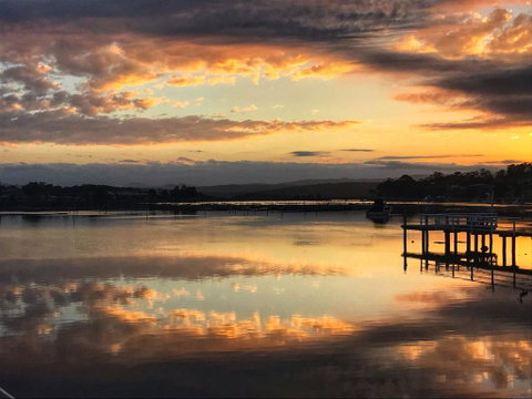 Reflections On Merimbula Lake - Northern Rivers Accommodation 0