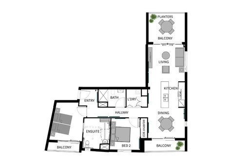 Riverfront Brisbane City - Northern Rivers Accommodation 3