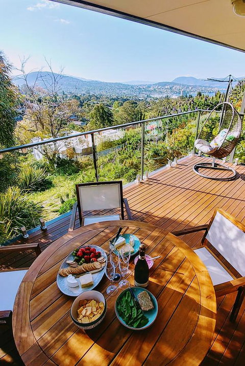 The View 2 Bed Unit With Stunning Hobart Outlook - Northern Rivers Accommodation 21