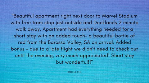 2Bedroom Apartment With Views In Docklands Next To CBD & Marvel Stadium - Northern Rivers Accommodation 9