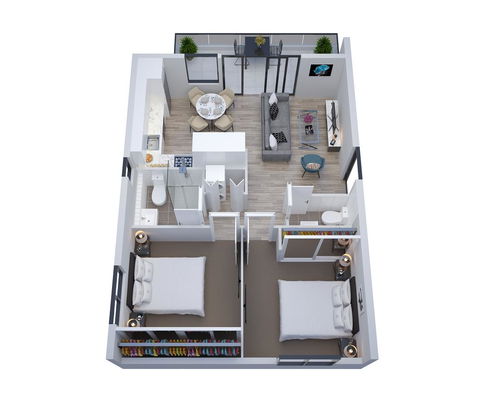 Manhattan Apartments - Caulfield North - Northern Rivers Accommodation 3
