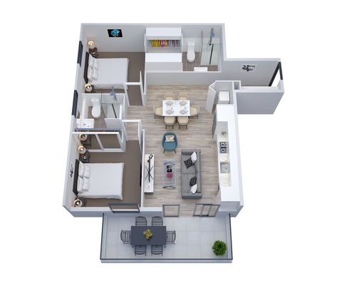 Manhattan Apartments - Caulfield North - Northern Rivers Accommodation 1