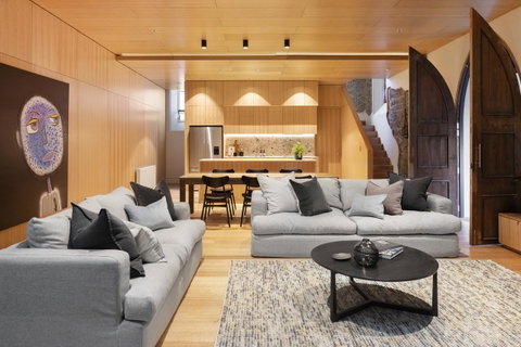 Converted Blue Stone Church - Northern Rivers Accommodation 15