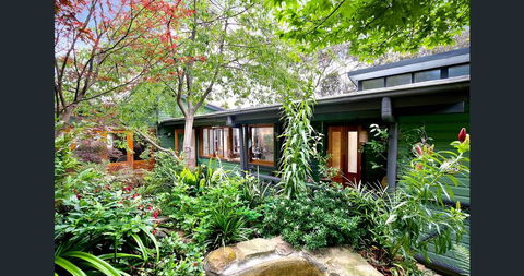 The Black Cockatoo - Secret Garden Mountains Home - Northern Rivers Accommodation 0